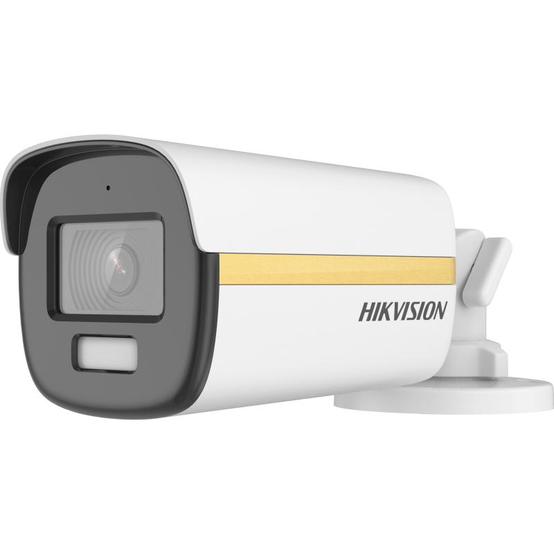 دوربین توربو اچدی Hikvision مدل DS-2CE12DF3T-FS دارای 2 مگاپیکسل ColorVu بولت میکروفوندار رنگی 24 ساعته