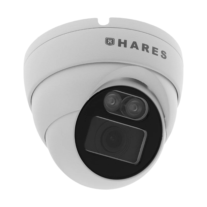 دوربین مداربسته HD HARES مدل HS-T52L25-MF دارای 2 مگاپیکسل Dome لنز ثابت 3.6mm