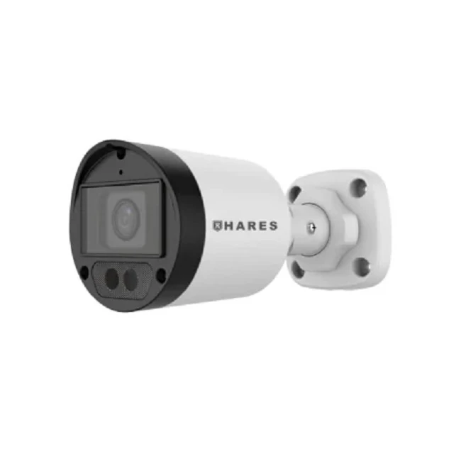 دوربین مداربسته آنالوگ HARES مدل HS-B62I40-MPF دارای 2 مگاپیکسل Bullet میکروفون داخلی و IR 40 متری