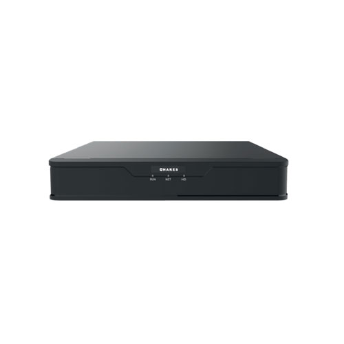 دستگاه ضبط تحت شبکه HARES مدل NVR-E08-1B دارای 8 کانال پشتیبانی از رزولوشن 4K