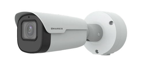 دوربین تحت شبکه HARES مدل IPC-P1A8W-I80S دارای 8 مگاپیکسل Bullet لنز موتورایز و IR هوشمند 110 متری