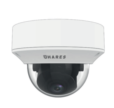 دوربین تحت شبکه HARES مدل IPC-P2A4W-I50S دارای 4 مگاپیکسل Dome و IR هوشمند 50 تا 80 متری