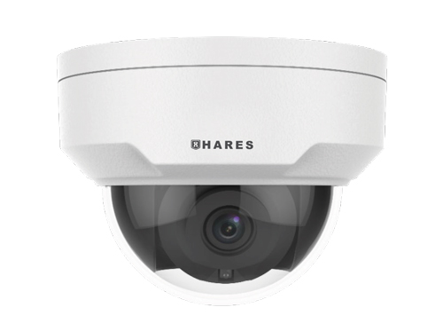 دوربین تحت شبکه HARES مدل IPC-P2F8W-I50S دارای 8 مگاپیکسل Dome لنز ثابت و IR هوشمند 50 تا 70 متری