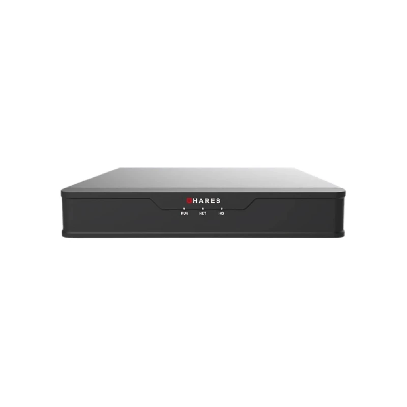 ضبط کننده ویدیویی HARES مدل HS-XVR8101-L8 دارای پشتیبانی از ضبط 8 مگاپیکسل و یک هارد SATA