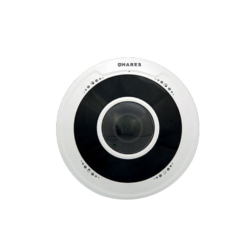 دوربین تحت شبکه HARES مدل IPC-P7F5W-I10 دارای 5 مگاپیکسل Dome تصویر 360 درجه و IR هوشمند 10 متری
