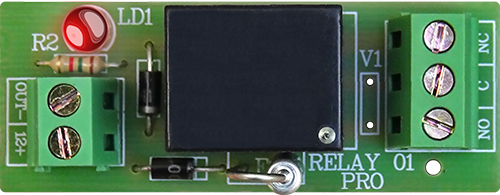 رله 12 ولت کلاسیک مدل Relay 01 Pro با فیوز حرارتی